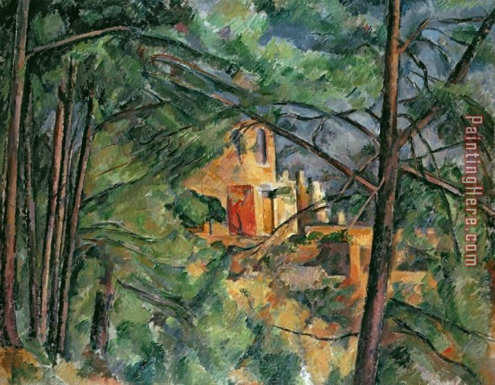 Paul Cezanne Chateau Noir C 1904